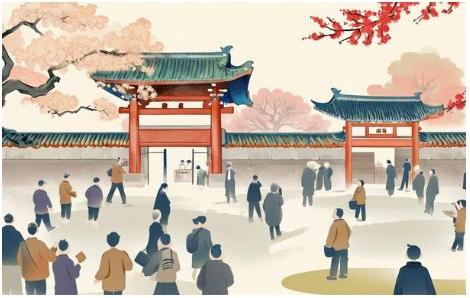 A_Social hierarchy in the Spring and Autumn Period including nobles, peasants, and artisans