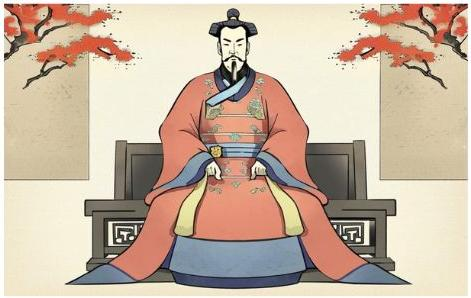 A_structure of Han Dynasty government with emperor officials and administration