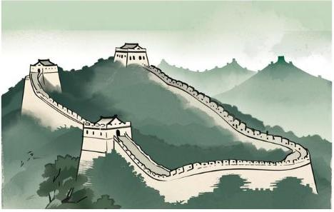 A_Silk Road trade during Tang Dynasty showing commerce and cultural exchange