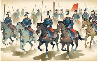 A_Notable battles of the Spring and Autumn Period showcasing military tactics and rival states