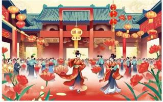 B_Han Dynasty culture traditions festivals and social customs