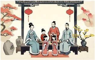 A_daily life in the Han Dynasty including clothing housing and routines