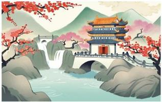 A_Golden Age of Chinese civilization during Tang Dynasty with cultural prosperity