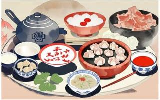 A_traditional food and cuisine in the Han Dynasty culture