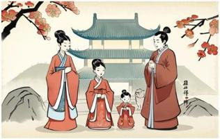 A_Tang Dynasty government system with imperial administration and central authority